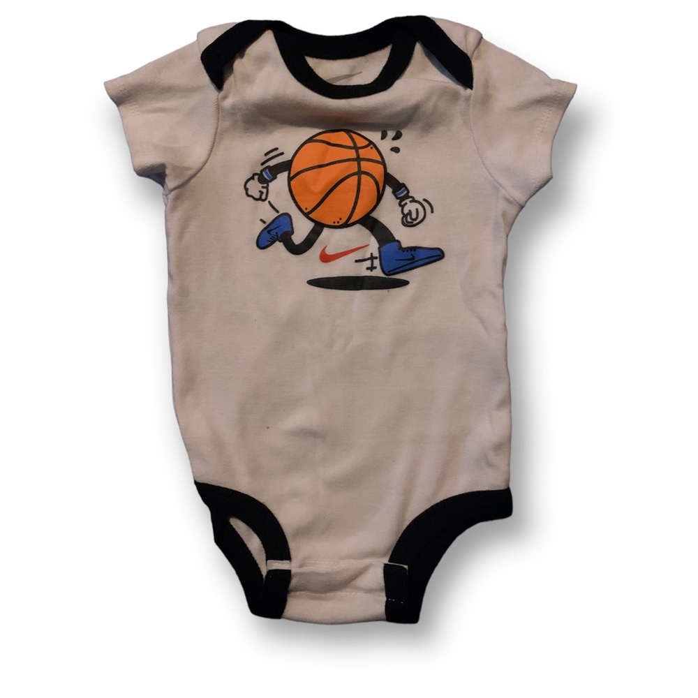 White Nike Infant Onesie